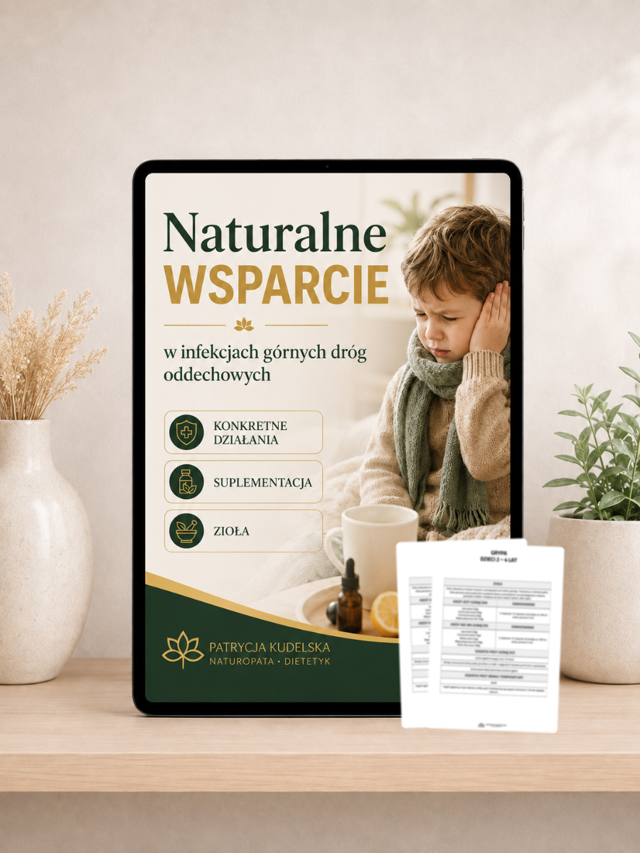 Naturalne wsparcie w infekcjach górnych dróg oddechowych + protokoły do druku