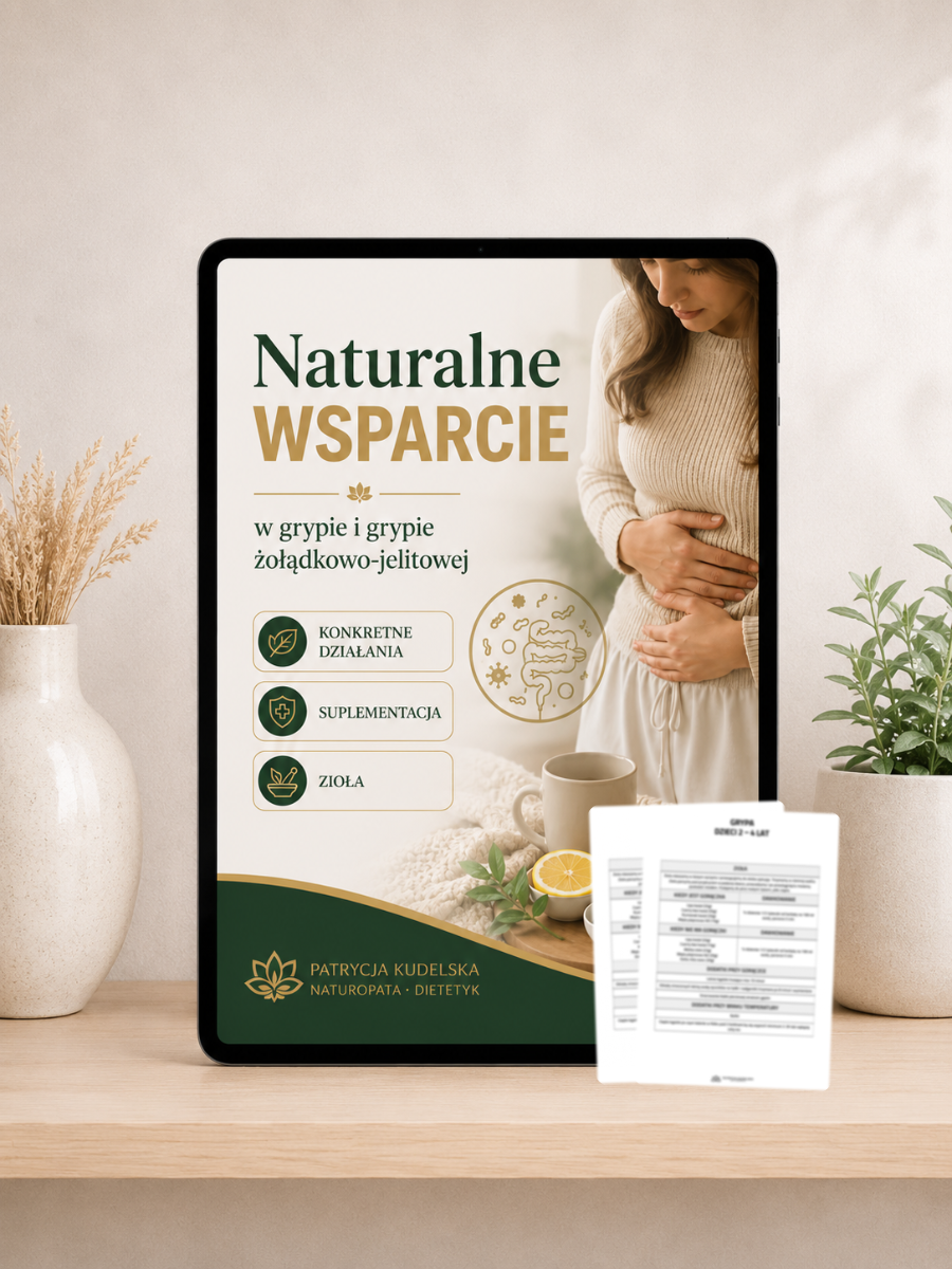 Naturalne wsparcie w grypie i grypie żołądkowo-jelitowej + protokoły do druku